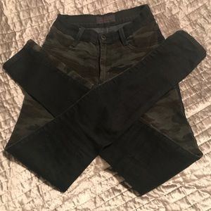 James Jeans camouflage drk blue Hi-Waist denim 24